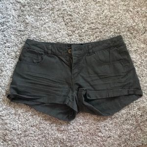Army Green Shorts